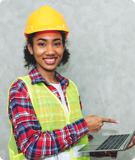 Black female engineer
